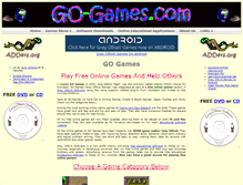 Tablet Screenshot of go-games.com